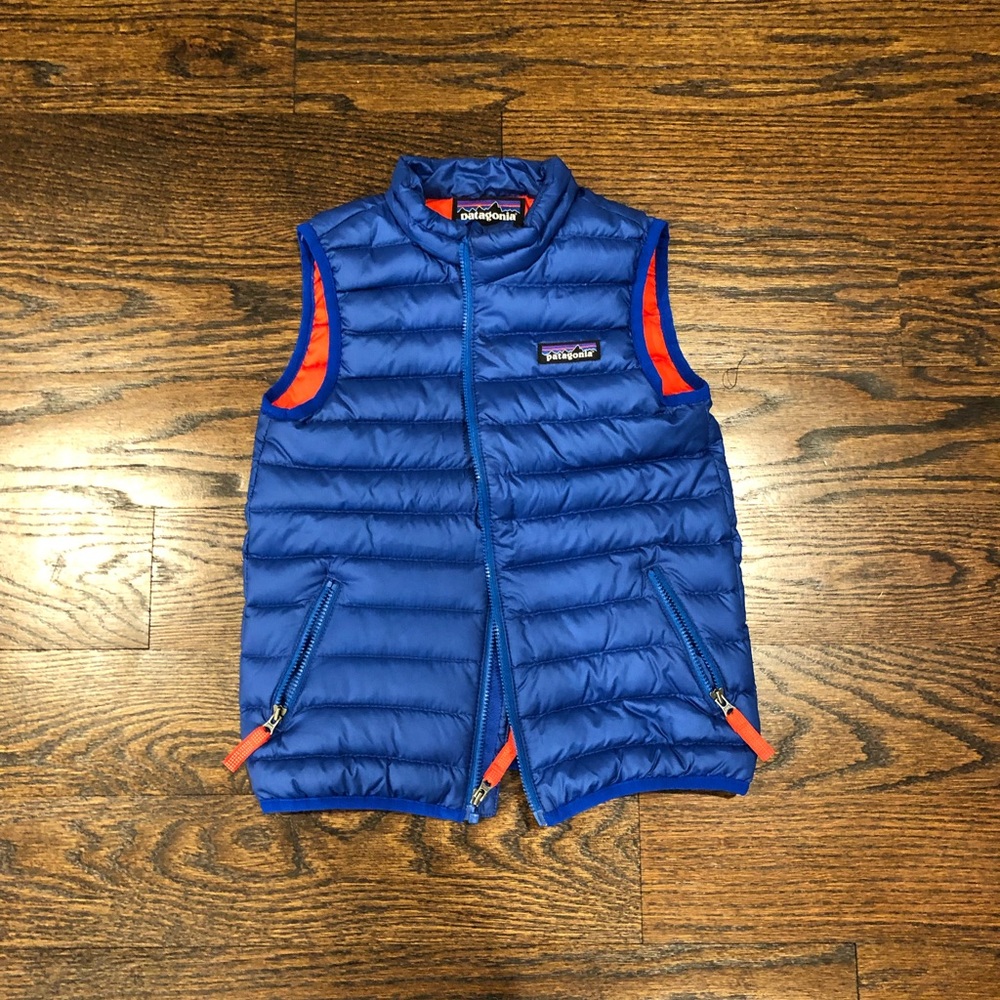 Boys Patagonia down vest
